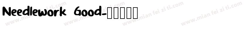 Needlework Good字体转换